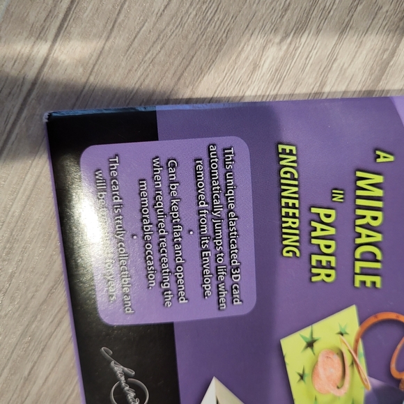 Russ 3D Pop Up Happy Birthday Card - Picture 4 of 5